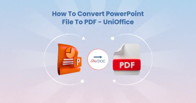 How to Convert PowerPoint file to PDF - UniOffice