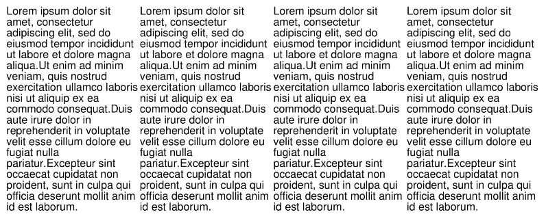 Complex Layout example