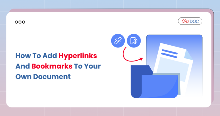 How to Add Hyperlinks and Bookmarks to Your Own Document