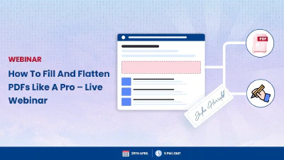 How to Fill and Flatten PDFs Like a Pro